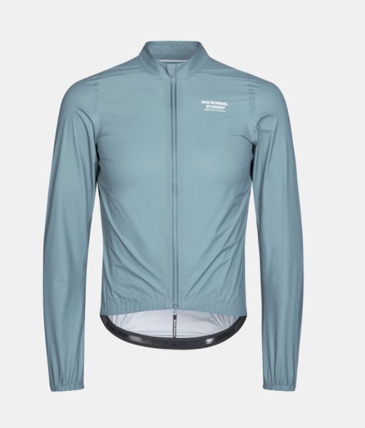 Pas Normal Men`s mechanism Rain Jacket - Dusty Teal - M